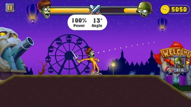 Bowmasters Clon Bowman Zombie Gameplay Walkthrough part 2 iOS Android смотреть онлайн