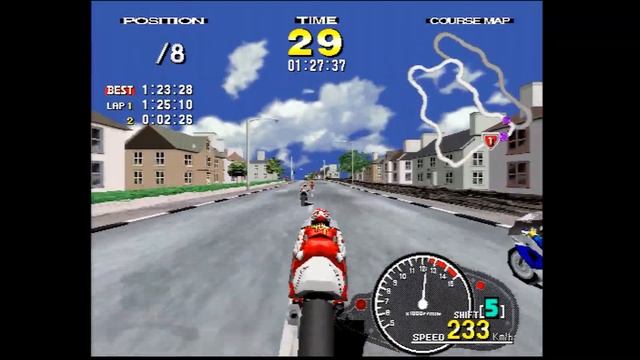 SEGA Manx TT - Real MODEL 2 A-CRX - T.T. COURSE смотреть онлайн