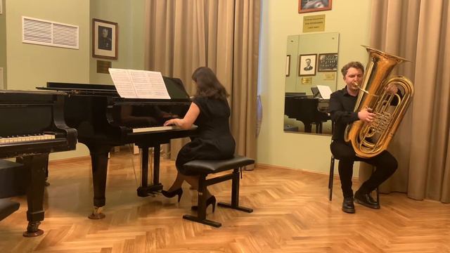 Н. Раков "Поэма - фантазия для тубы и фортепиано" (Владислав Зуев) смотреть онлайн