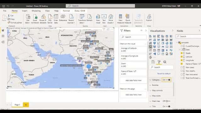 How to create maps in power bi? смотреть онлайн