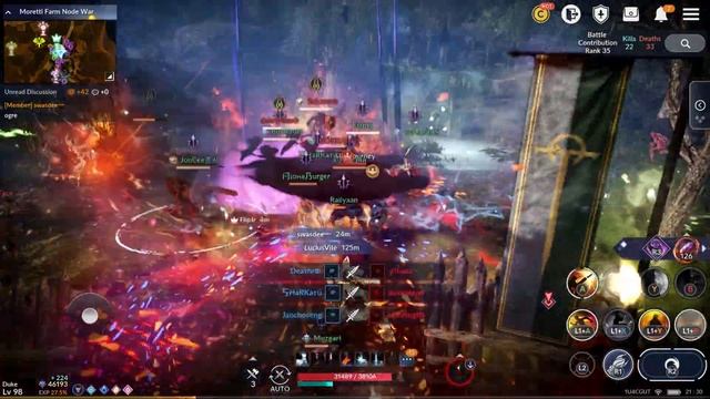 Black Desert Mobile | T3 Node War | Caelus Guild смотреть онлайн