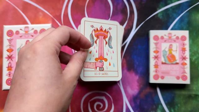 Squid Cake Marseille Tarot - Silent Flip-through смотреть онлайн