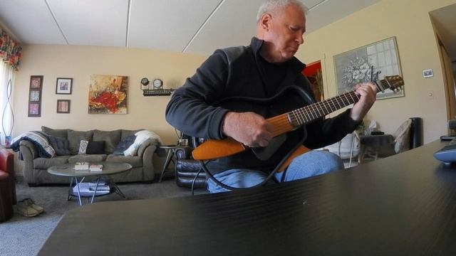 Zoom Q2n 4k First Run with single guitar (Sonata in Am) смотреть онлайн
