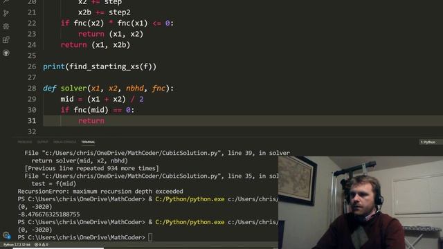 Solving a Cubic Root in Python смотреть онлайн