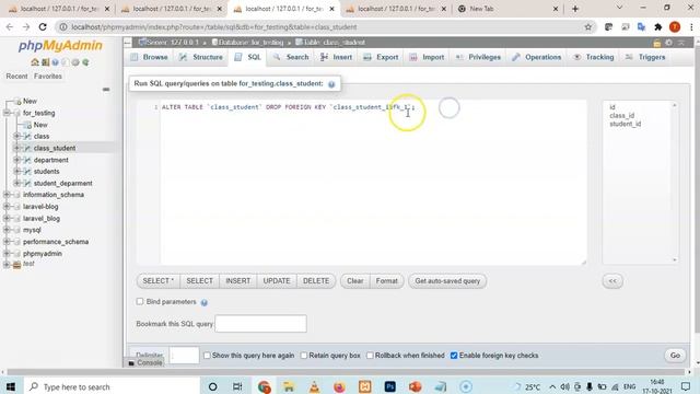 #1451: Cannot delete or update a parent row: a foreign key constraints fails смотреть онлайн
