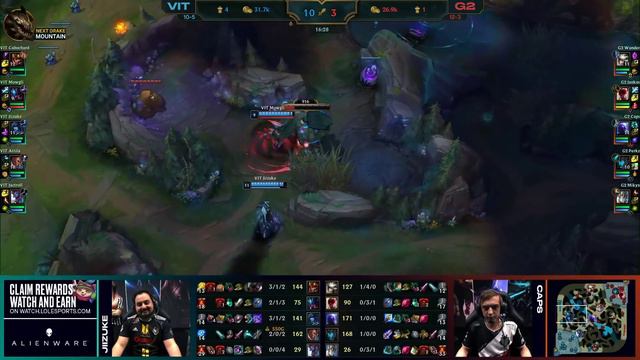 G2 vs. VIT Must See | Week 8 LEC 2019 | Чемпионат Европы LCS EU | G2 Esports Vitality смотреть онлайн