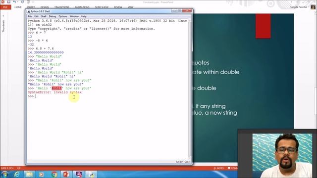 Program it Yourself - Python - Constants смотреть онлайн