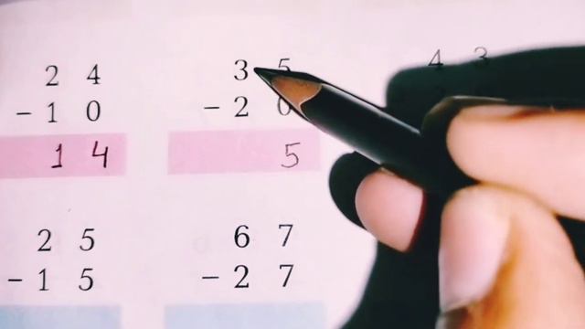 Subtraction of 2 Digit numbers without carrying || Basic Maths for Class 1st. смотреть онлайн