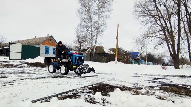 КОВШ и МИНИТРАКТОР без гидравлики