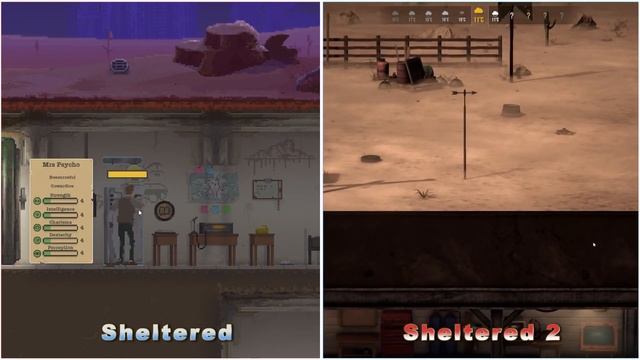 Sheltered 2 VS Sheltered