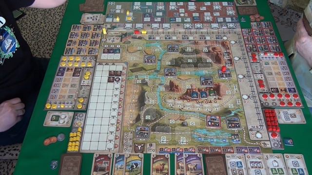 252 Великий западный путь. Дорога на Север 1/2 часть играем в настольную игру. смотреть онлайн