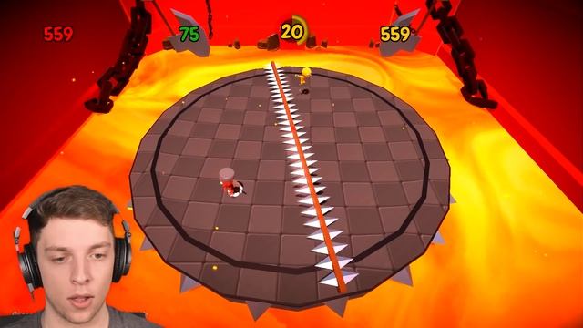 99% Will NOT SURVIVE The Spinning BLADES! (Party Panic) смотреть онлайн