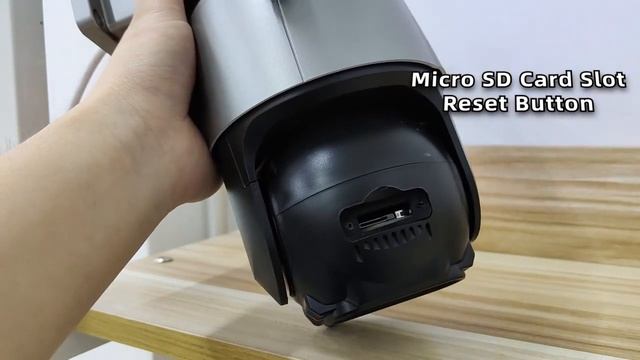 KERUI 8MP 4K PTZ IP камера для наружного применения с двумя объективами смотреть онлайн