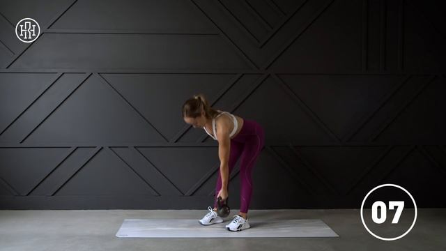 40 MINUTE KETTLEBELL WORKOUT // Full Body Strength & Cardio смотреть онлайн