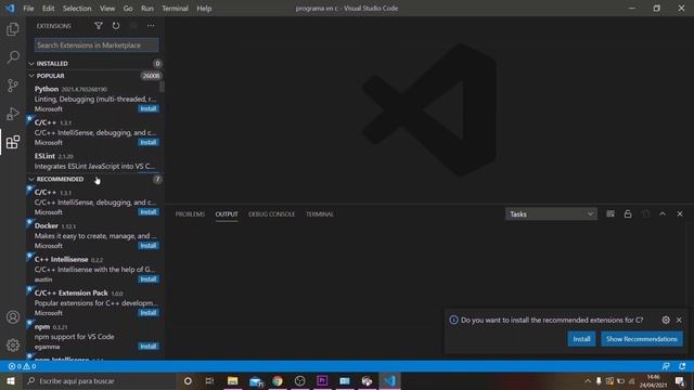 Configurar Visual Studio Code para compilar y ejecutar programas con C y C++ смотреть онлайн