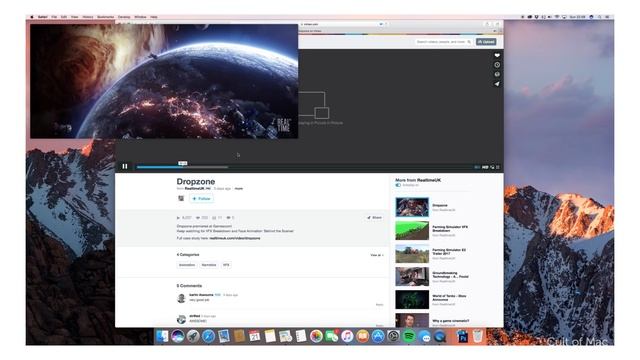 How to use macOS Sierra’s ‘Picture in Picture’ feature смотреть онлайн