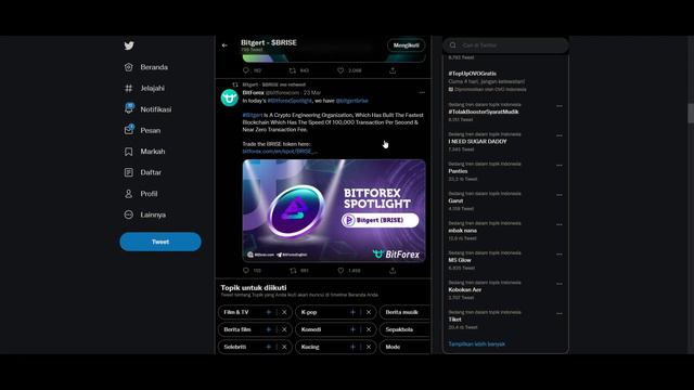 #133 BITGERT UPDATE | BITGERT ECOSYTEM BISA BIKIN JADI Rp.1 ?? | HIDDEN GEMS | $BRISE | PRESALE смотреть онлайн