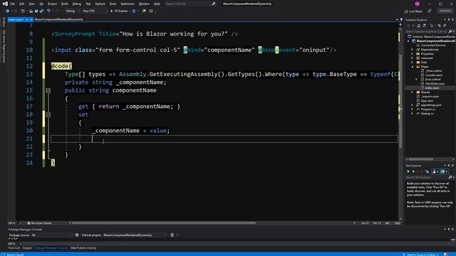 Blazor Components Rendered Dynamically смотреть онлайн