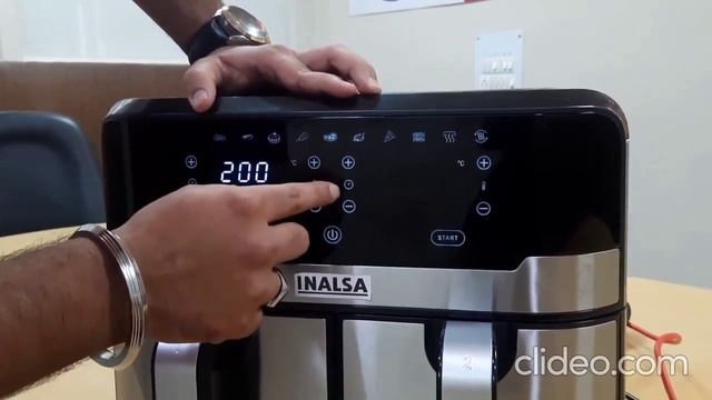 #Inalsa.Digital air fryer nutri fry#double zone.demo and review.how to use air fryer#air fryer demo смотреть онлайн
