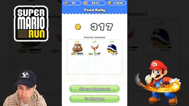 Super Mario Run - UNLOCK LUIGI FIRST GAMEPLAY - 2500 TOADS смотреть онлайн