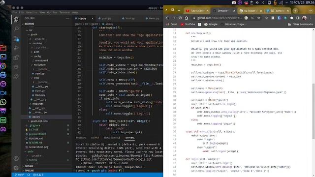 Seri Tutorial Beeware. #5: Modifikasi Menu menggunakan file konfigurasi смотреть онлайн