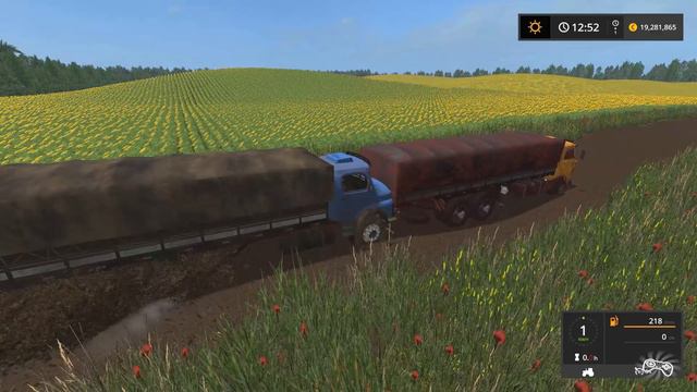 Caminhões da Mercedes no Atoleiro - Farming Simulator 17 смотреть онлайн