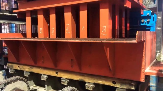 Цветной Столбовой камень на вибропрессе Hess rh 500 смотреть онлайн