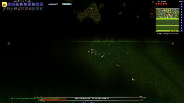 Terraria Calamity: Revengeance Plaguebringer Nohit смотреть онлайн