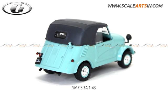 SMZ S 3A 1:43 diecast scale model car смотреть онлайн