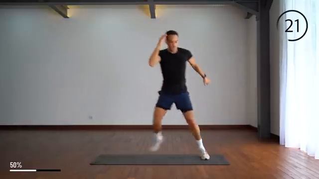 15 Min All Standing HIIT Workout for Fat Burn - No Equipment, No Repeats