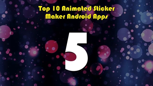Top 10 Animated Sticker Maker Android App | Review смотреть онлайн