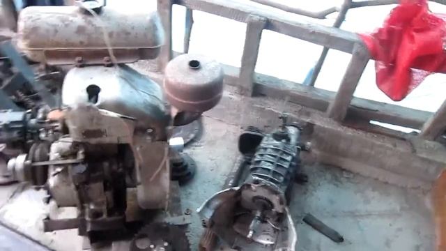 Минитрактор с двигателем зид 4.5 в процессе изготовления 2 смотреть онлайн