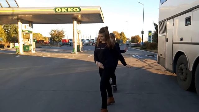 Танцы на заправке. Дорога в Тернополь.14,10,2016 смотреть онлайн