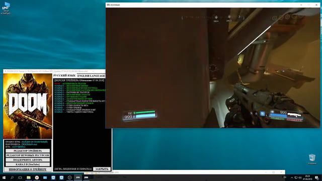 DOOM 2016 Trainer (+18) [OpenGL 4.5+Vullkan API] [Update 28.05.2018] [64 Bit] {Baracuda} смотреть онлайн
