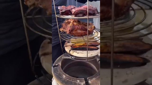 Сочное мясо в тандыре🔥 Тандыр в моде в любой погоде смотреть онлайн