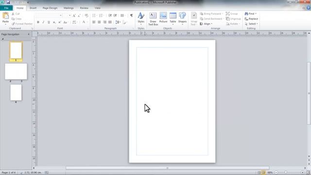 How To Set Up A 4 Page Booklet In Publisher