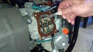 Проверка и регулировка клапанов бензо-газо генератор.