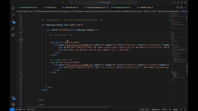 #44 Update Message Read Status after broadcast (Laravel Livewire Chat Application TALL-Stack) смотреть онлайн