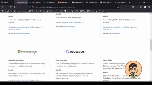 How to host your website using student developer pack? смотреть онлайн