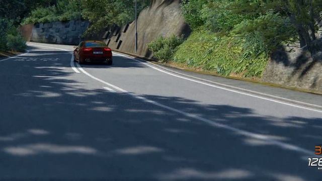 Assetto Corsa - Kia Stinger Route Twisk Uphill - Camtool смотреть онлайн