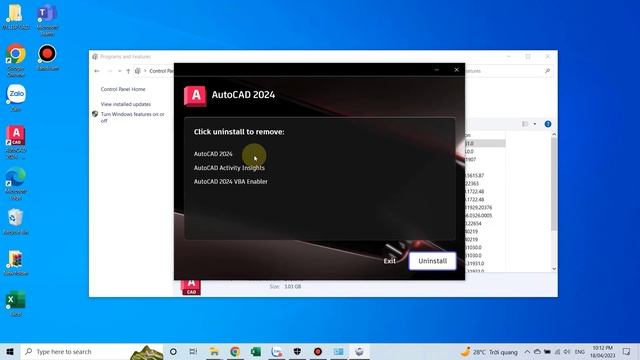 Instructions on how to uninstall the Autocad 2024 software смотреть онлайн