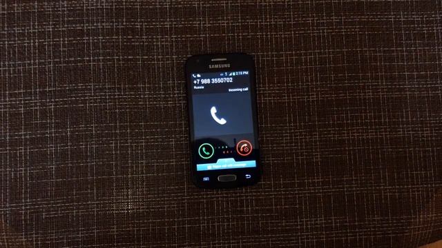 Incoming Call Samsung Galaxy Ace III GT-S7270
