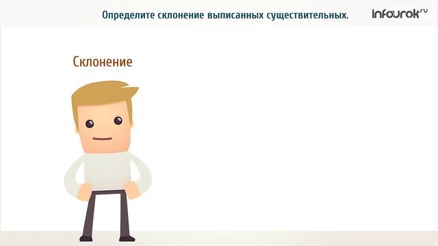 Определение склонения имен существительных во мн. ч. | Русский язык 4 класс #35 | Инфоурок смотреть онлайн