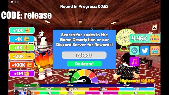 ROBLOX DOORS RACE CLICKER! FLOOR 2 All "NEW" CODES смотреть онлайн