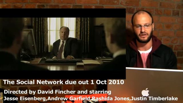 The Social Network - Fincher,Eisenberg,Timberlake,Garfield - Tyrone Rubin Film Show смотреть онлайн
