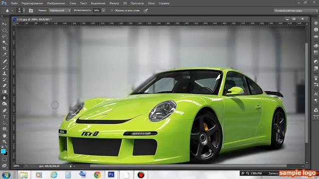 Урок фотошопа. Как сделать размытый фон и насыщенность в Photoshop CS6.