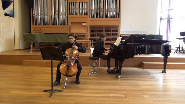 Tigran Muradyan (Cello), Stefka Perifanova (Klavier)