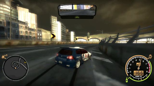 Golf is the good drift car | NFS Most Wanted 2005 смотреть онлайн
