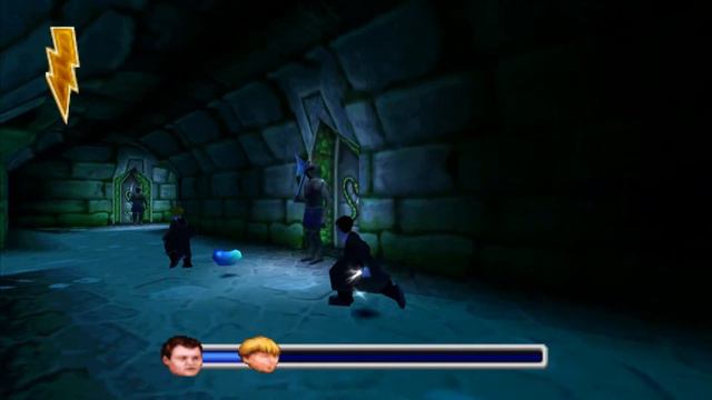 Let's Play Harry Potter And The Chamber Of Secrets (PS1) Part 10 - Pretending To Be Slytherin