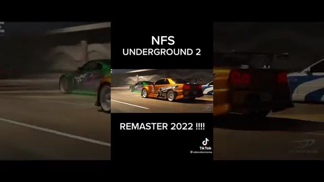 NFS Underground 2 (remastered 2020)